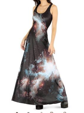 Blackmilk Black Galaxy Maxi Dress - RARE VAULT ITEM
